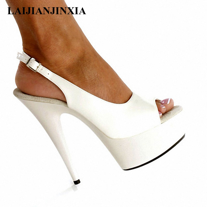 Slingback Heel Formal - Auman Ale 15cm Sexy High-Heeled Shoes
