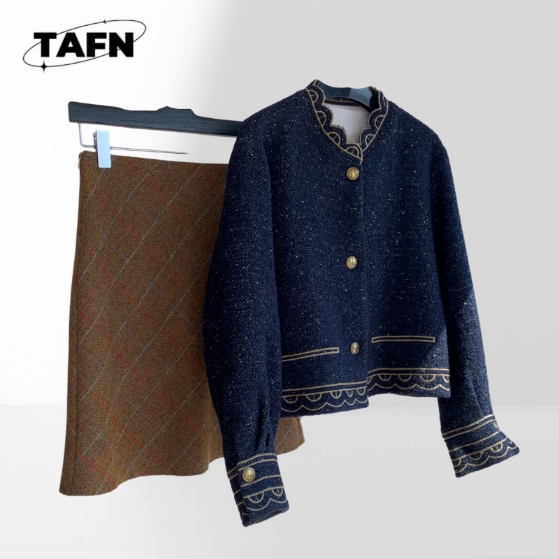 Women Formal Wear Tops - Fashion-Forward Women's Skirt and Top Set,