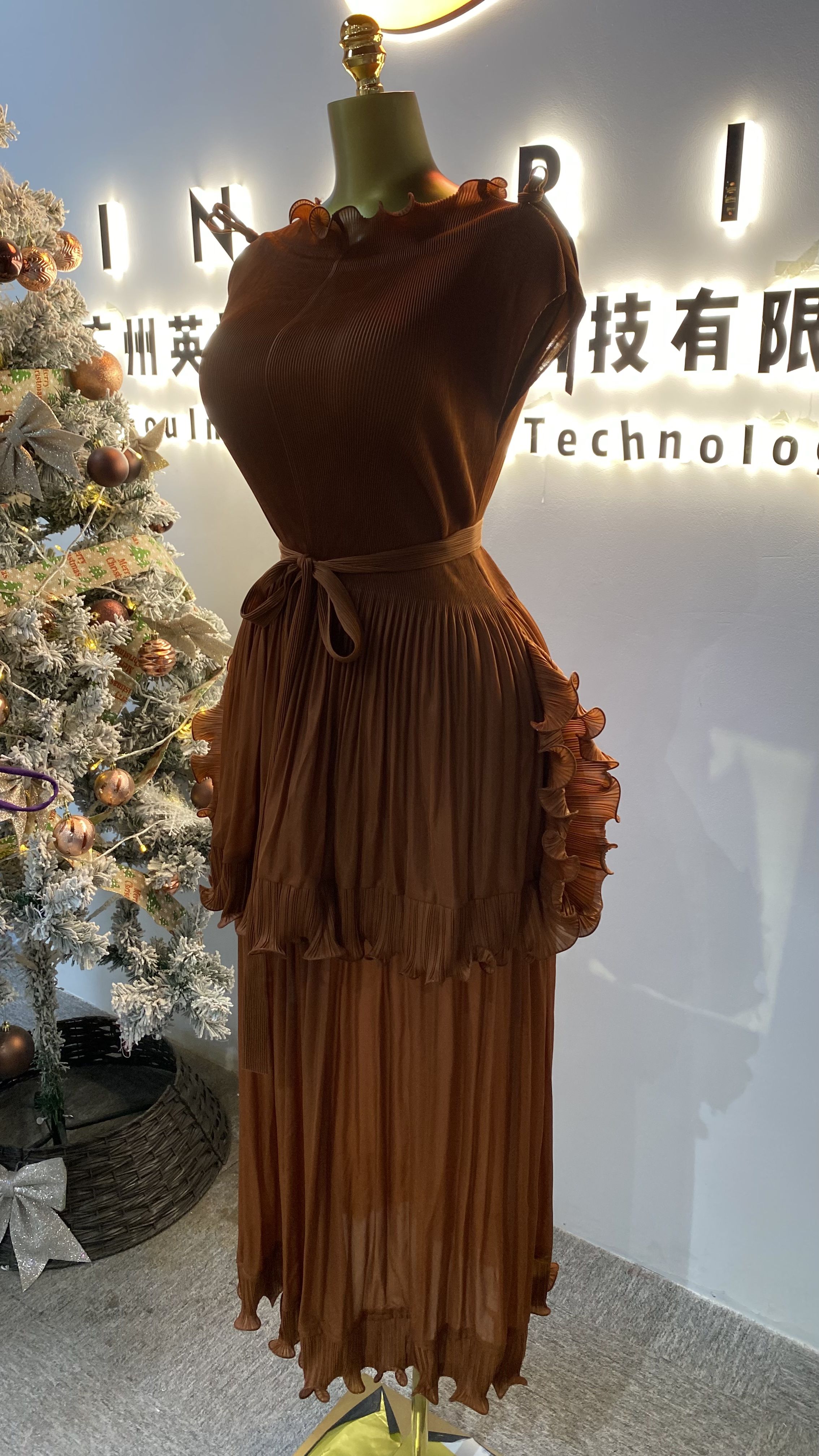 Factory direct sales pleated s - Women'S Formal Wear Plus Size ulasan dan harga