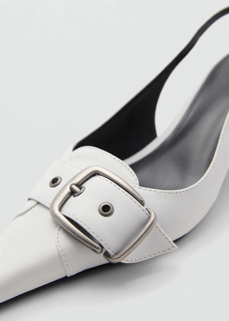 Sexy Pointed Toe Backless Desi - Slingback Heel Formal ulasan dan harga