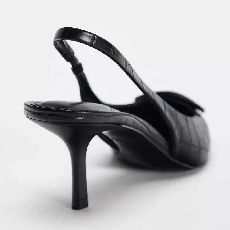 Sexy Pointed Toe Designer Pump - Slingback Heel Formal ulasan dan harga