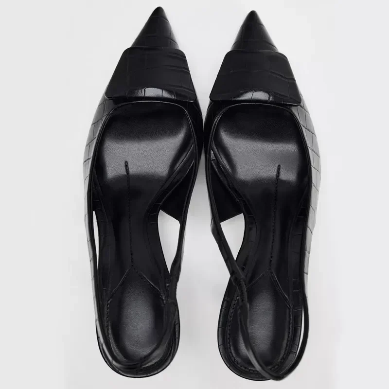 Sexy Pointed Toe Designer Pump - Slingback Heel Formal ulasan dan harga