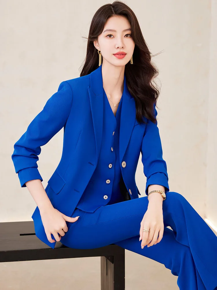 Pop High Quality Fabric Formal - Women Formal Wear Business ulasan dan harga