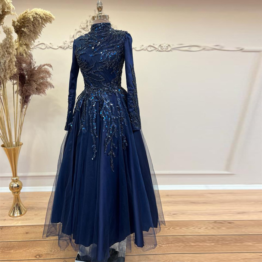 Beads Ankle Length A Line Prom - Women Formal Wear For Party ulasan dan harga