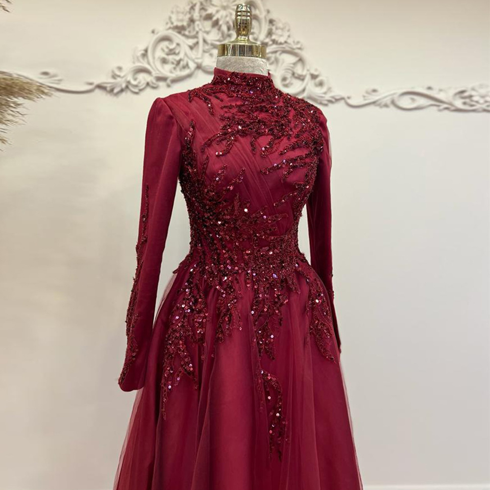 Beads Ankle Length A Line Prom - Women Formal Wear For Party ulasan dan harga
