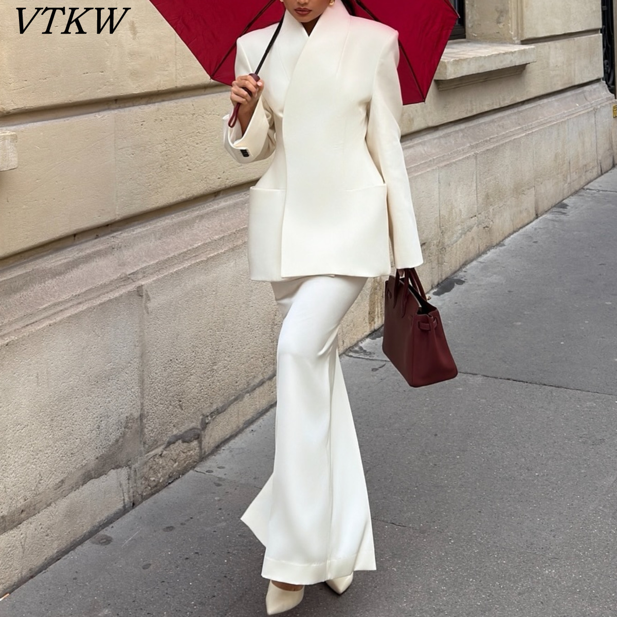 VTKW 2026 New Elegant Women's  - Women Formal Wear With Blazer ulasan dan harga