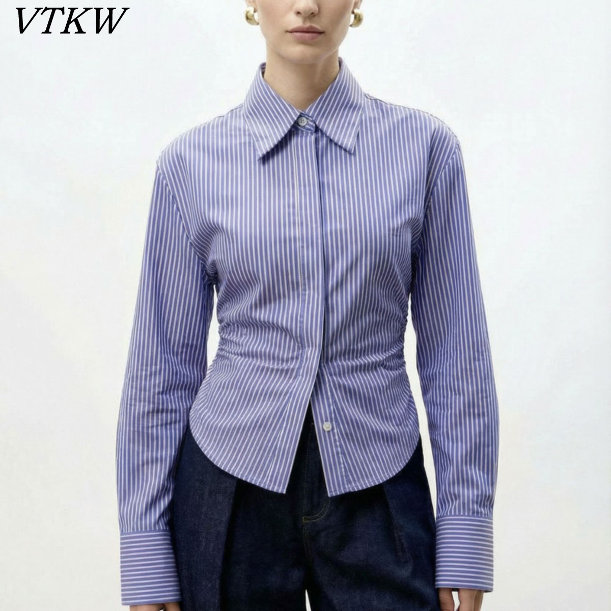 VTKW 2026 New Women Elegant Sh - Women Formal Wear Tops ulasan dan harga