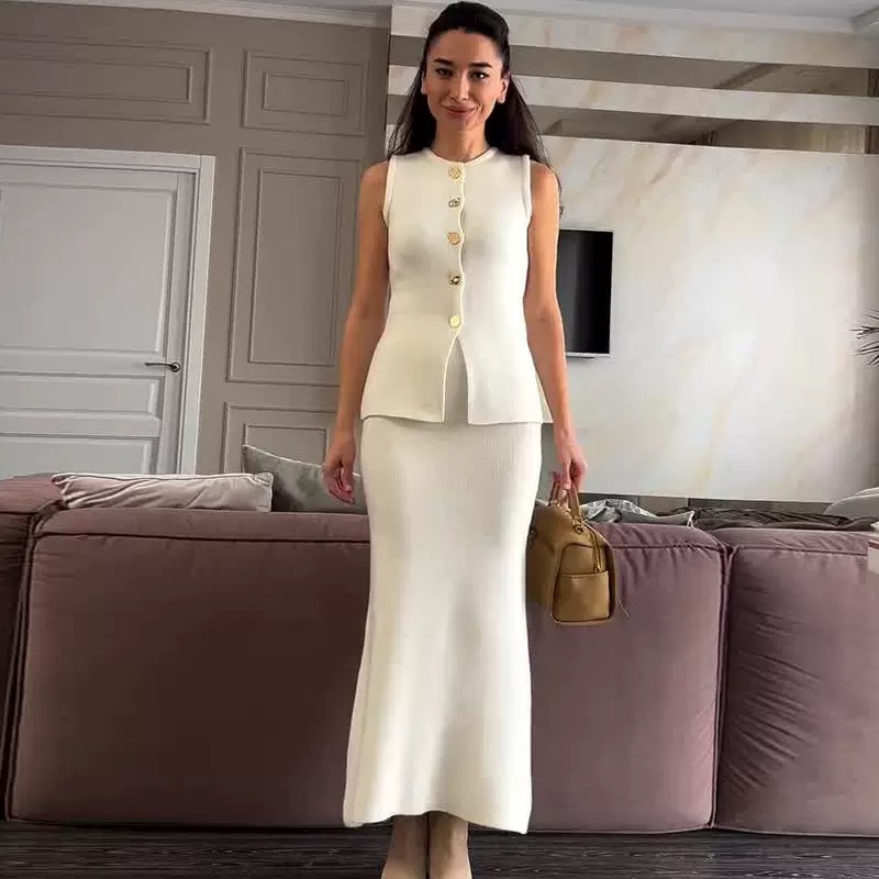 Round-neck Single-breasted Sle - Women Formal Wear Tops ulasan dan harga