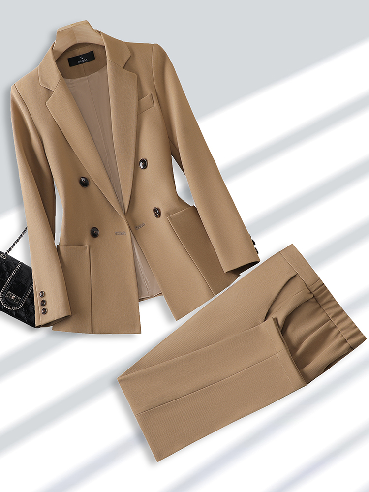 Fashion Ladies Pant Suit Forma - Women Formal Wear Business ulasan dan harga