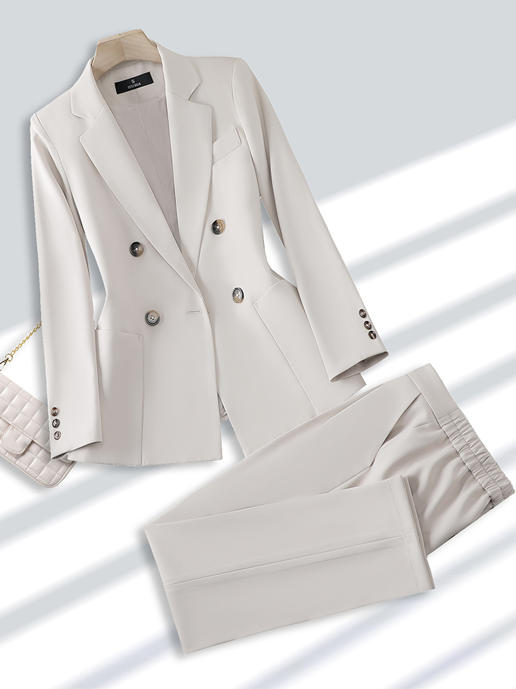 Fashion Ladies Pant Suit Forma - Women Formal Wear Business ulasan dan harga