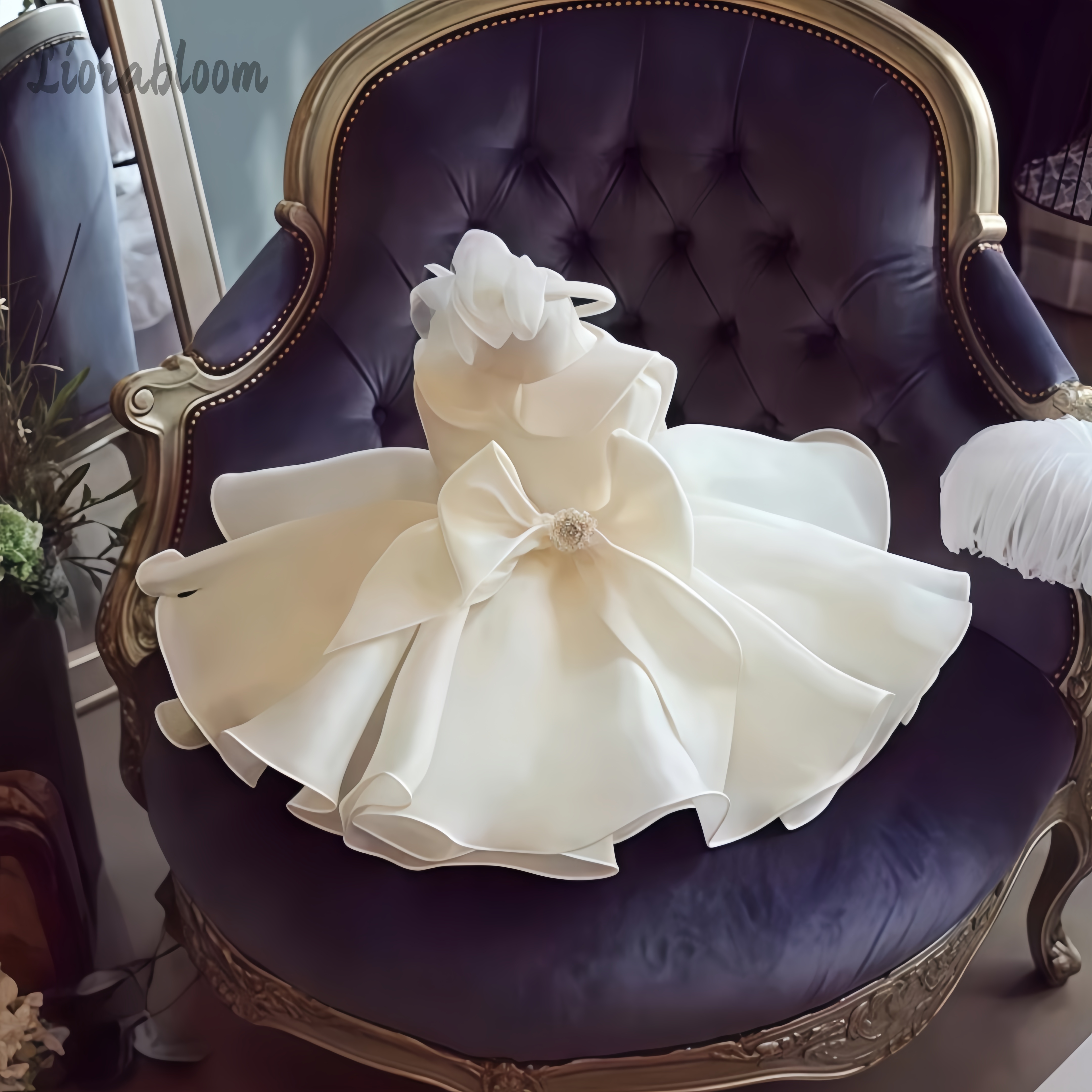 White Pearl Embellished Dress  - Women Formal Wear For Party ulasan dan harga