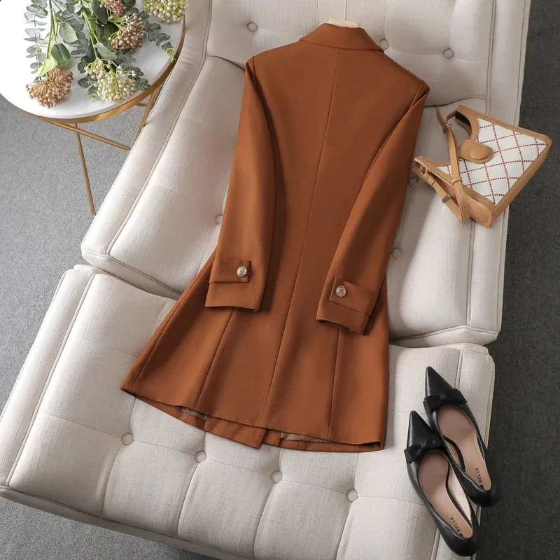 Autumn Winter Jacket Women Lon - Women Formal Wear Business ulasan dan harga