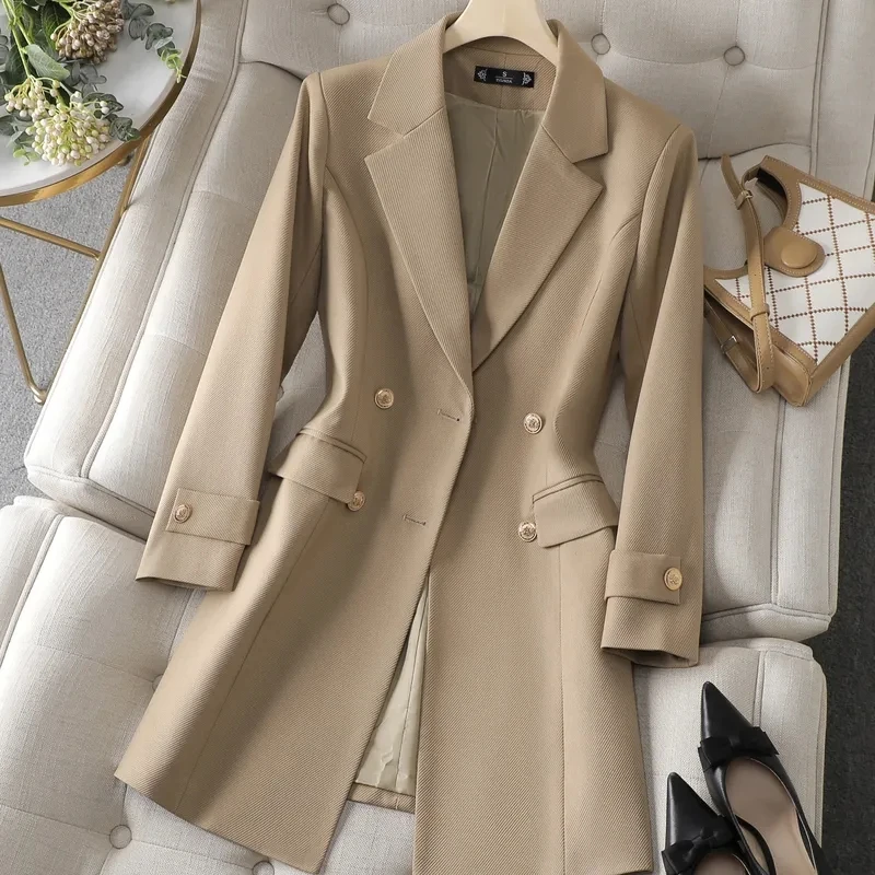 Autumn Winter Jacket Women Lon - Women Formal Wear Business ulasan dan harga