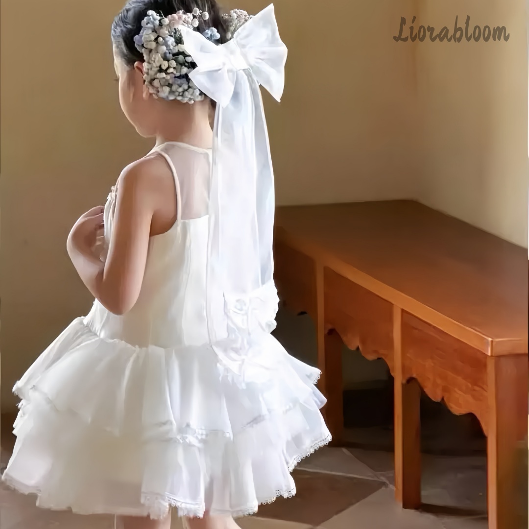 Girls' White Embroidered Forma - Women Formal Wear For Party ulasan dan harga